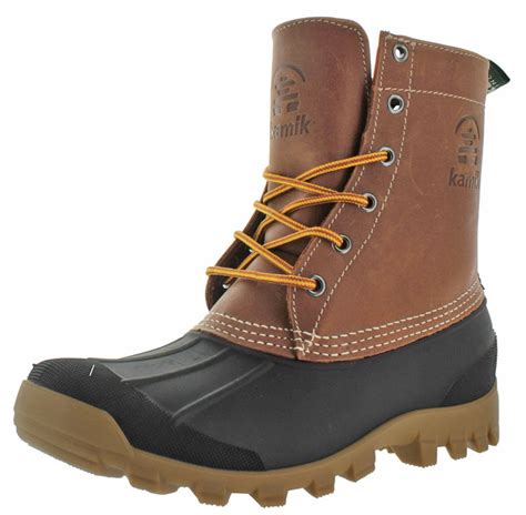 waterproof duck boots for men